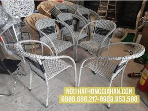 Ghế mây nhựa Tp.HCM Hồng Gia Hân M1201