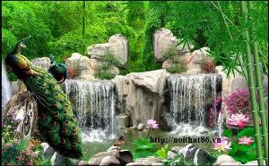 Tranh gạch 3d tre trúc - GVBN52