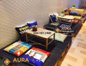 Sỉ số lượng lớn đệm ngồi bệt 45x45 dày 5cm