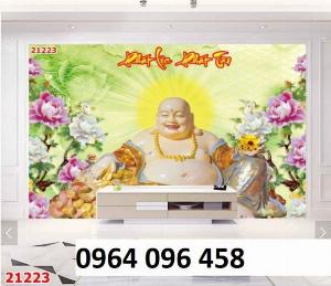 Tranh gạch men 3d phật phòng thờ - XBNNM9