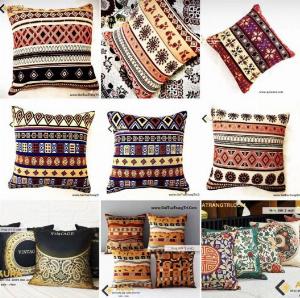 Gối Tựa Sofa Gối Trang Trí Sofa Năm Mới Mẫu Hoa Mùa Xuân