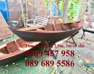 Mẫu thuyền gỗ trang trí đẹp nhất