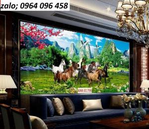 Tranh gạch 3d mã đáo thành công - GNB88