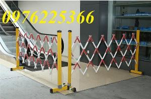 Hàng rào xếp gọn -Hàng rào sắt kéo tay giá rẻ