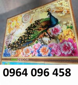 Tranh gạch 3d con công - 0544XP