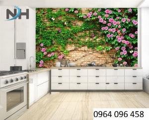 Tranh gạch hao hồng 3d - BCXX4