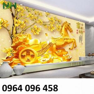 Tranh gạch 3d ốp tường sai tivi - HNB66