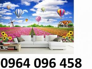 Tranh gạch 3d hoa cỏ thiên nhiên - 999CP