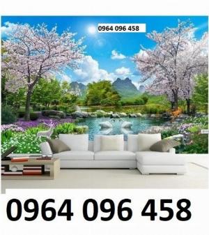 Tranh phong cảnh 3d - tranh gạch 3d phong cảnh - CBV65