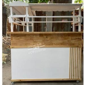Quầy Trà Sữa Giá Rẻ Chất Liệu Gỗ Đẹp, Độc, Lạ