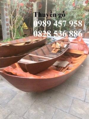 Bán Xuồng gỗ trưng bày nhà hàng 2m, 3m, 4m, 5m có sẵn giao hàng tận nơi