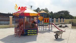 Bộ cầu trượt liên hoàn nhựa Composite