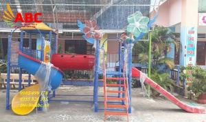 Bộ liên hoàn 3 khối cầu trượt xoắn