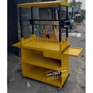 Mẫu Xe Gỗ Bán Trà Dâu, Trà Chanh, Trà Tắc