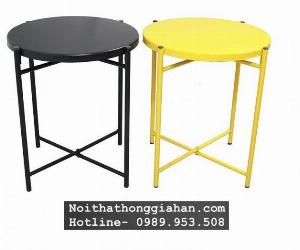 Bộ bàn ghế xếp trà chanh đủ màu Tp.HCM Hồng Gia Hân B0108