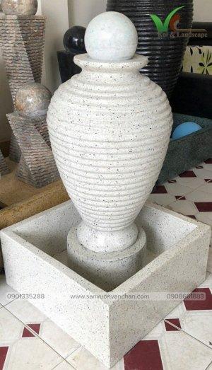 Lu nước bi xoay sang trọng, hợp phong thủy