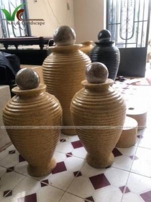 Lu nước bi xoay sang trọng, hợp phong thủy
