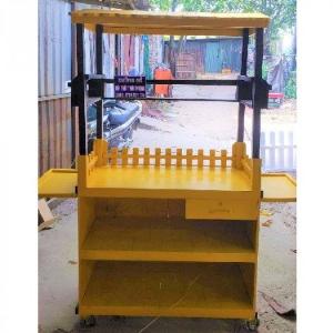Mẫu Xe Nước Ép Trái Cây Bằng Gỗ Đẹp