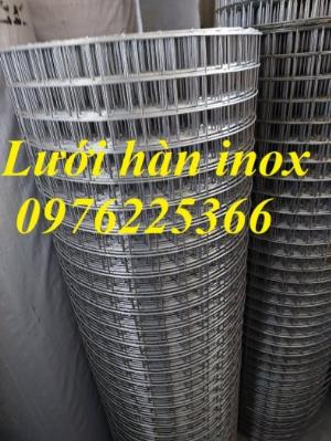 Lưới inox hàn ô vuông-Lưới hàn inox 304 chính hãng