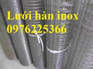 Lưới inox hàn ô vuông-Lưới hàn inox 304 chính hãng