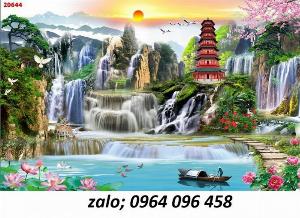 Tranh gạch men 3d phong cảnh đẹp - 988C