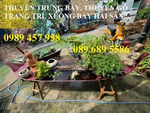 Các mẫu thuyền trang trí, Thuyền trưng hải sản, trưng hoa mới nhất