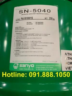 Bán SN-5040, Anionic polymer (Thailand), 250kg/thùng