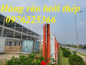 Hàng rào gập tam giác hai đầu ,hàng rào lưới thép mạ kẽm