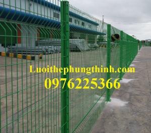 Hàng rào gập tam giác hai đầu ,hàng rào lưới thép mạ kẽm