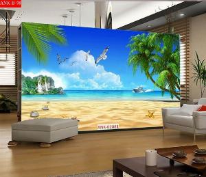 Tranh gạch 3d phong cảnh bờ biển - 9422XC