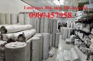 Chuyên Lưới lọc Inox 304 40mesh, 60mesh, 80mesh, 100mesh, 300mesh, 350mesh, 400mesh