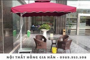 Ô dù lệch tâm vuông Tp.HCM Hồng Gia Hân D109