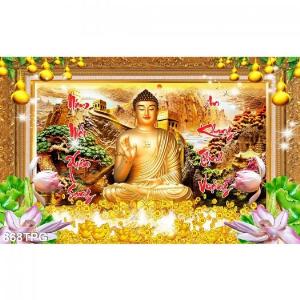 Tranh gạch 3d hình phật - KFXX44