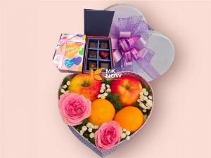 Set quà Valentine Beloved & Beyond trái cây và socola - FSNK411