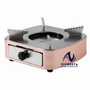 Bếp cồn phục vụ lẩu tại bàn, bếp cồn inox không gỉ màu hồng giá rẻ tại Hồ Chí Minh