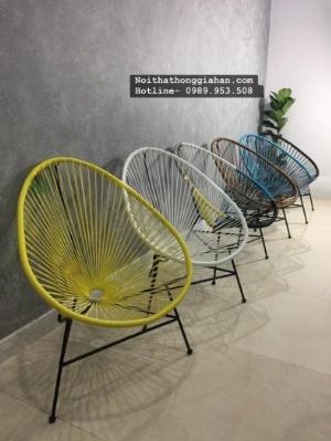 Ghế dây văng Acapulco, ghế ban công, ghế cafe Tp.HCM Hồng Gia Hân A101