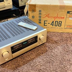 Ampli Accuphase E-408 đẹp xuất sắc, Fullbox