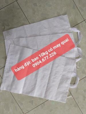 Bao đựng gạo, bao đựng gạo 5kg, 10kg màu trắng