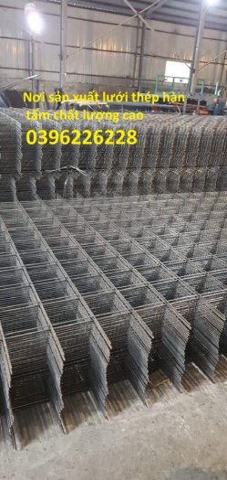 Nơi nhận làm lưới thép đen dây 3 ô 50 x50, d3 a150 x150, d3 a(200 x 200) dùng làm sàn treo.