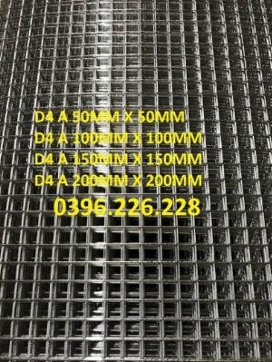 Nơi nhận làm lưới thép đen dây 3 ô 50 x50, d3 a150 x150, d3 a(200 x 200) dùng làm sàn treo.