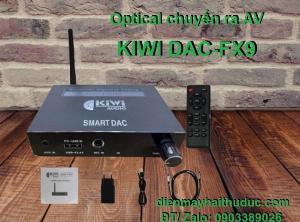 Bộ chuyển cao cấp Kiwi DAC-FX9 đổi âm thanh TV ra Amply, Loa