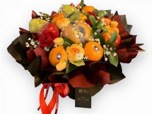 Bó hoa kết bằng trái cây Love & Romance - FSNK423