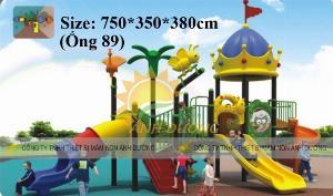 Tổng hợp những bộ liên hoàn cầu trượt vận động ngoài trời cho trẻ em