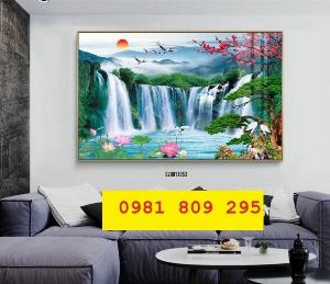 Gạch tranh - thanh phong cảnh HP654