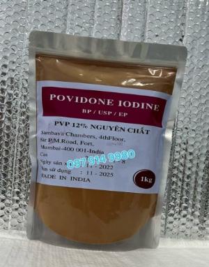 POVIDONE IODINE, PVP IODINE 12%,  PVP-I, hóa chất xử lý nước ...