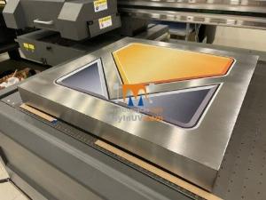 Thành phẩm in logo lên tấm kim loại - Máy in UV 6090 máy in phẳng UV | Máy in ảnh trên mọi chất liệu Taimes - nhận báo giá qua hotline 0937 569 868 - Mr. Quang (24/24)