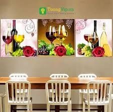 Tranh ốp tường 3d trang trí bếp