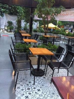 Ghế sắt cafe sân vườn đẹp