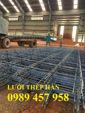 Lưới thép hàn tấm đổ sàn, Lưới đổ bê tông D6 100*100, A6 150*150, D6 200*200