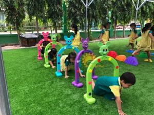 Cung chui vận động dành cho trẻ em mầm non